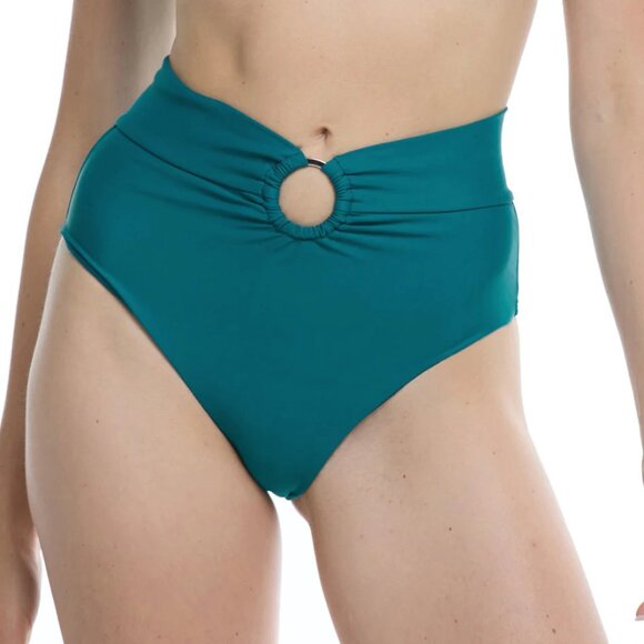 Body Glove Women's Smoothies Woodstock High Waist Swim Bottom- Size M - Picture 9 of 11